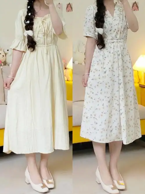 150小个子穿长裙真的很乖诶
