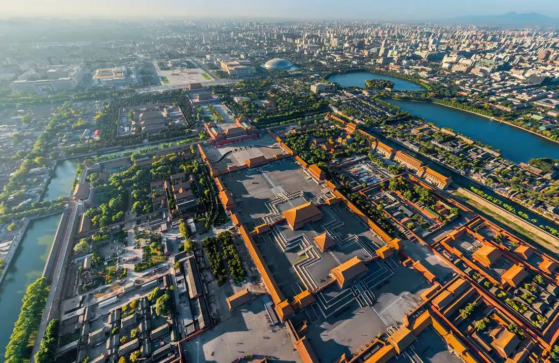 航拍北京故宫,这样才能看出紫禁城的气势