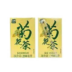 tenwow天喔茶庄菊花茶夏季凉茶杭白菊植物饮料小包便携饮品250ml16盒