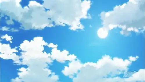 动漫背景图《名侦探柯南》里的天空78@靓仔露露 投稿截图_高清图集