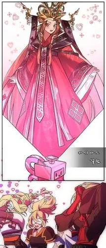 dnf:韩服插画馆,天界人也流行追星?