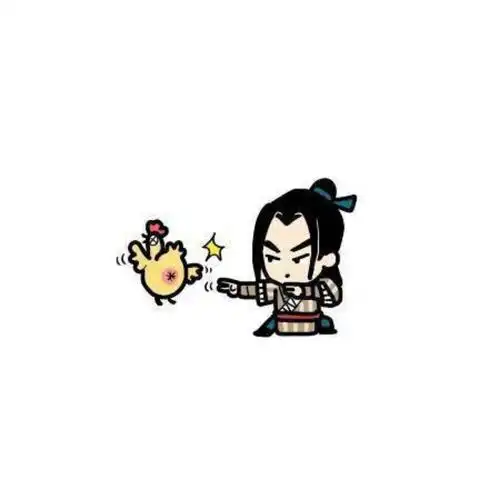 卡通可爱闺蜜情侣小头像武林外传白展堂