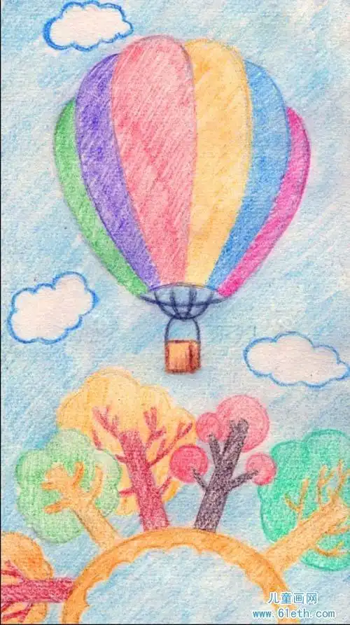 彩铅简笔画一整幅0-6岁幼儿简笔画大全最简单带颜色50张萌萌哒彩色