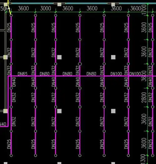 请教消防喷淋图纸怎么看啊?哥哥叔叔们
