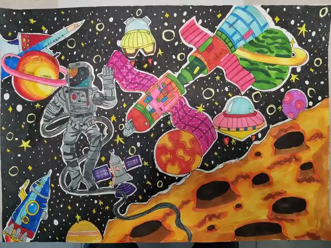 太空遨游西安市莲湖区红光路小学陈紫怡