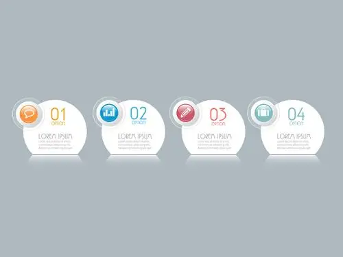 ppt课件简约分类目录图标图表素材