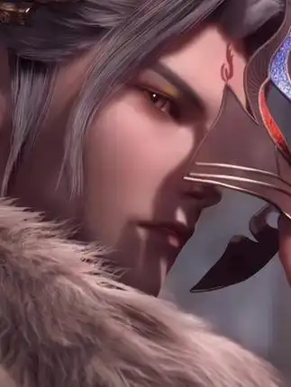 这绝对是史上最帅又可爱的狼,人06#天宝伏妖录 #莫日根 国漫男神