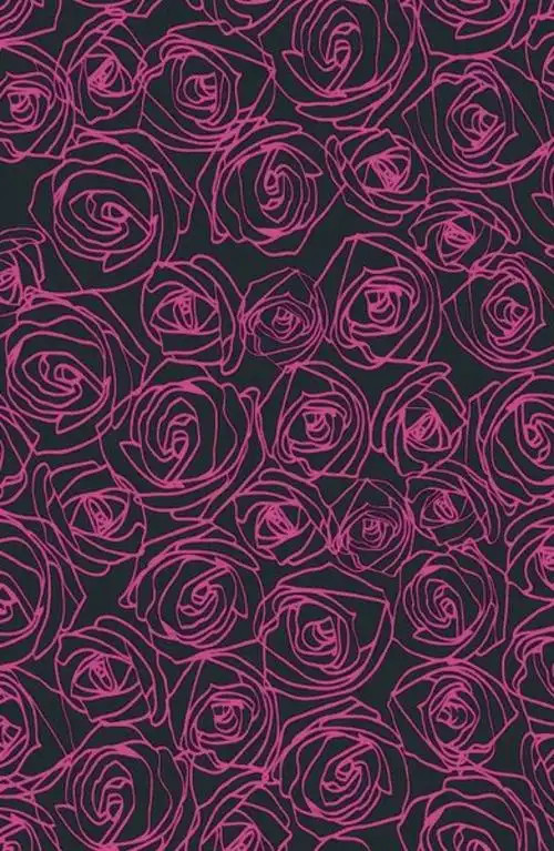 彼岸花.iphone壁纸,手绘,平铺,碎花.