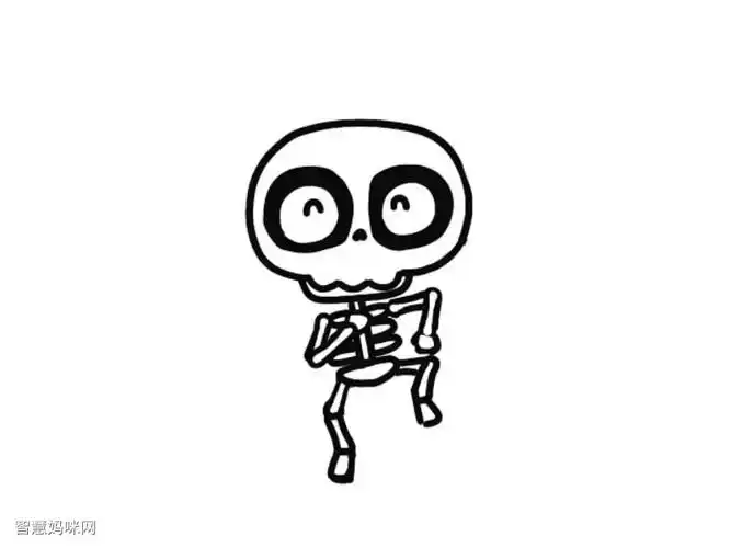 寻梦环游记里的骷髅人怎么画