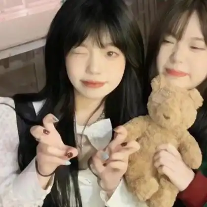 闺蜜头像超甜粉嫩