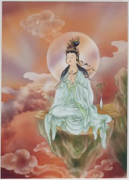 圆光观音特点_圆光观音图片_圆光观音的寓意_圆光观音的故事-经藏网专