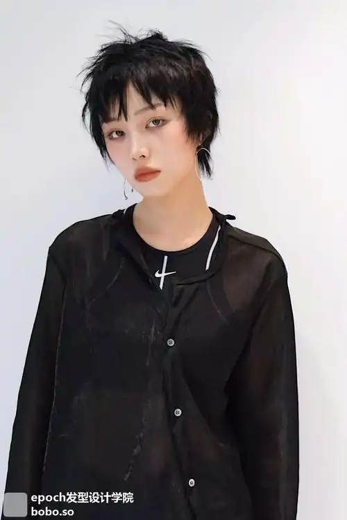 风格很全的50款短发合辑!_女生