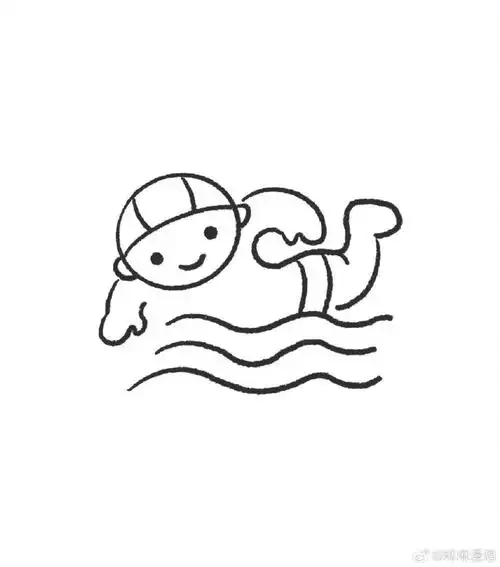 用画笔记录下的奥运精彩瞬间!