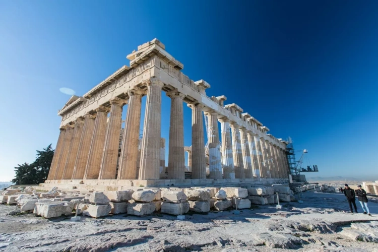 米克诺斯 文化巡礼 参观2500年前的人文奇迹雅典卫城,奥林匹斯神殿
