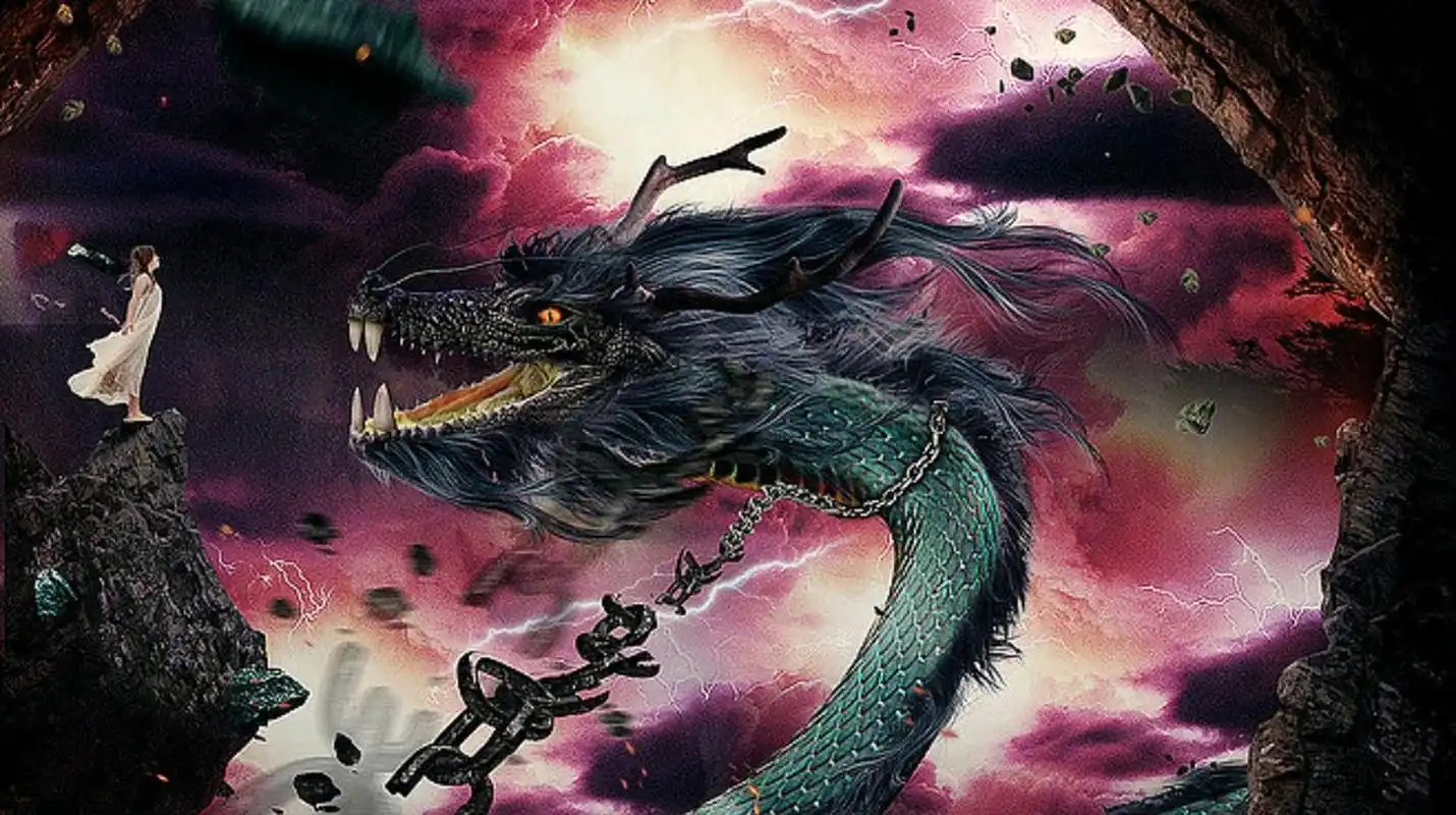 真龙是上古神龙的后代,比如应龙和烛龙一脉.