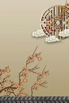 古风典雅江南中式中国风背景