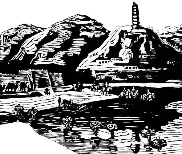 焦作一中组织学生创作党史题材版画在校本课程中落实党史学习教育