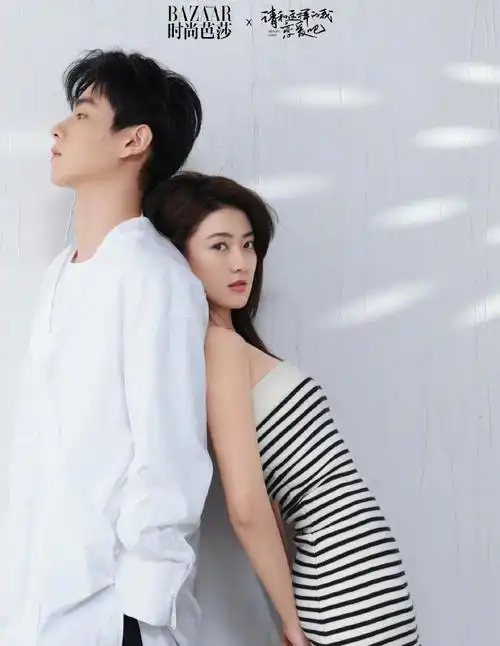 梁洁好精致的五官##胡一天梁洁双a芭莎大片##请和这样的我恋爱吧