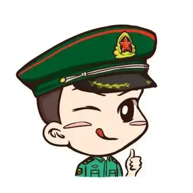 最火爆好看的手绘兵哥哥动漫头像 英姿飒爽魅力十足的军人头像_男生