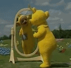 有些人在家里一照镜子就浑身是戏…#笑话趣图大百科