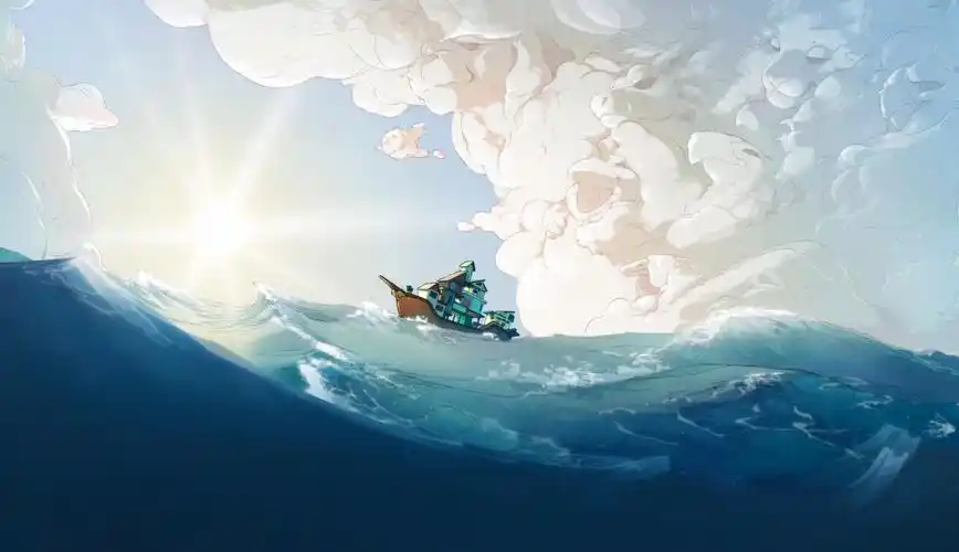 wallpaperengine灵魂旅人海上扬帆游戏精美动态壁纸