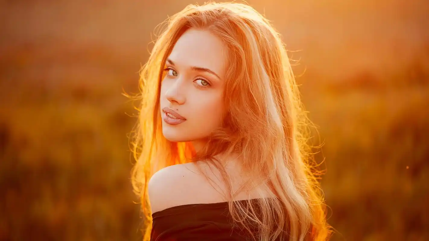 精选性感欧美美女户外唯美意境写真图片桌面壁纸