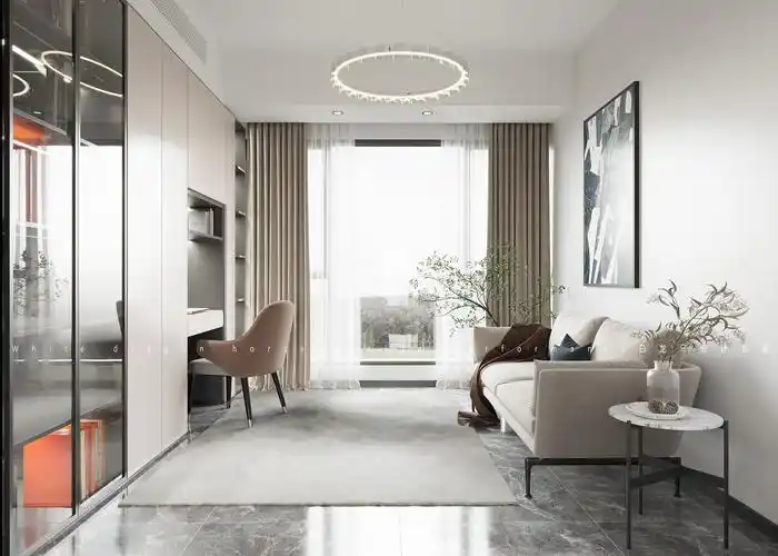 现代客餐厅——超越效果图-室内设计-拓者设计吧