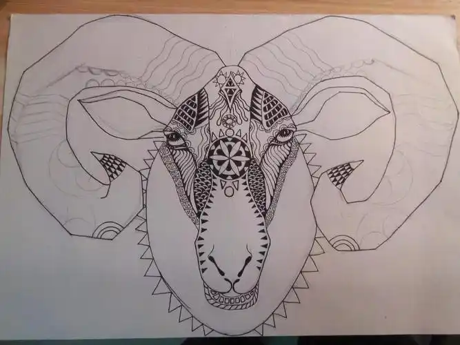 羊角简笔画 羊角简笔画图片