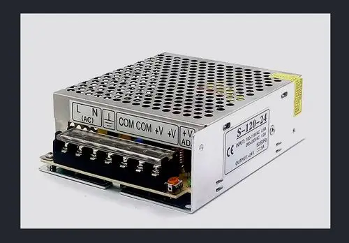 包邮220v转24v5a开关电源120w dc24v5a变压器直流电源s-120-24