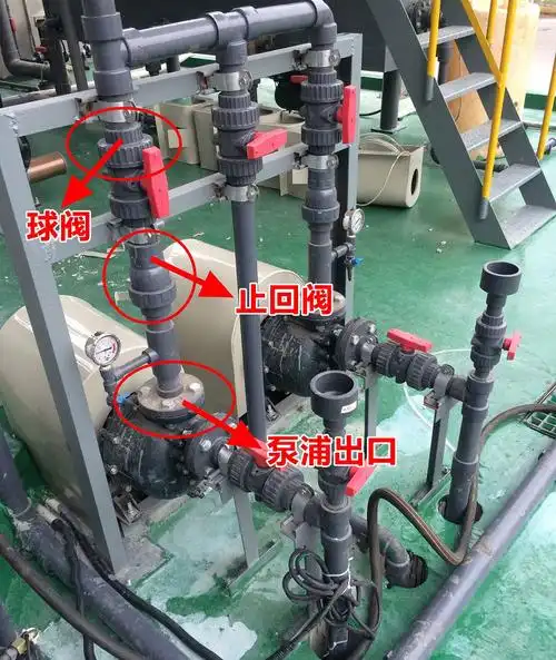 自吸泵止回阀安装位置