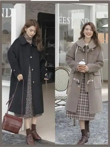 100套秋冬厚穿搭上学上班全都有小个子照着穿保暖又显高