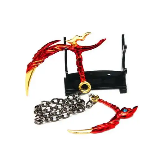 斗罗大陆玩具魂骨动漫周边唐三外附八蛛矛进化版合金模型 八蛛矛(金色