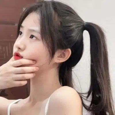 嘟嘴可爱超萌女生真人头像高清图片