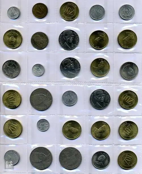 外国硬币60枚无