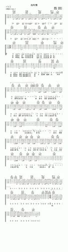 当年情吉他谱 第1页