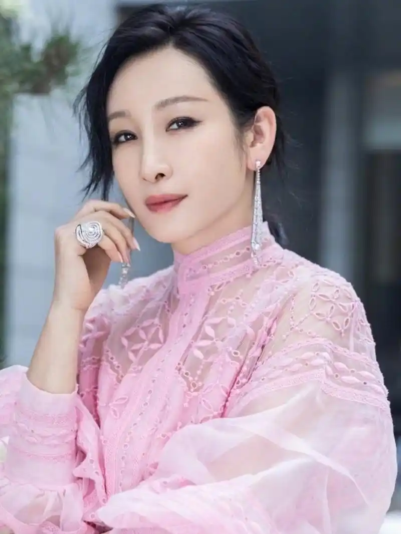 秦海璐还拥精致小巧的鼻子和丰满圆润的嘴唇.