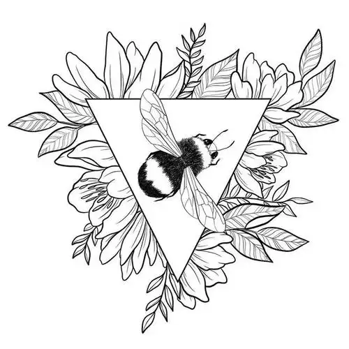 清清爽爽干干净净灵动优雅,黑白线描装饰绘画的魅力,35花卉素材