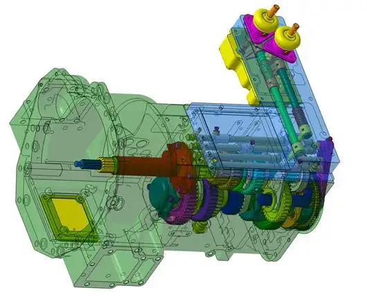 福田雷沃m1004大型农用拖拉机梭式变速箱