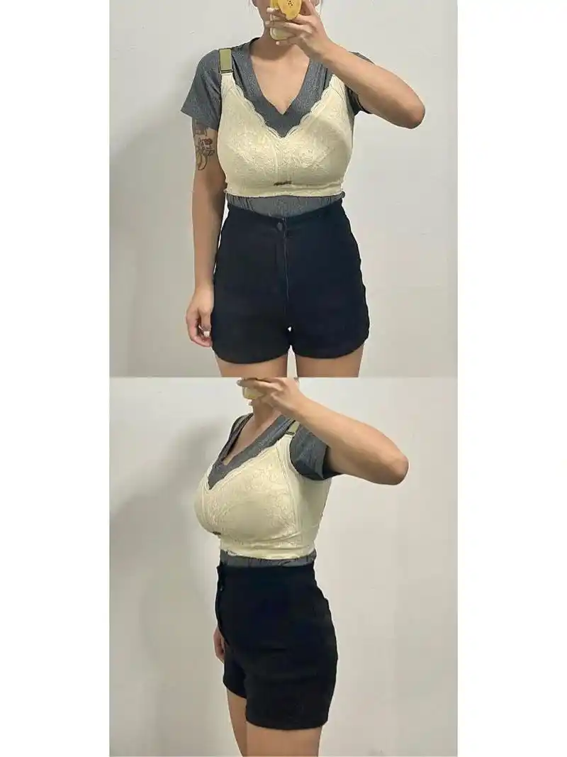 155 105斤|微胖大胸穿搭 巨93内衣推荐!