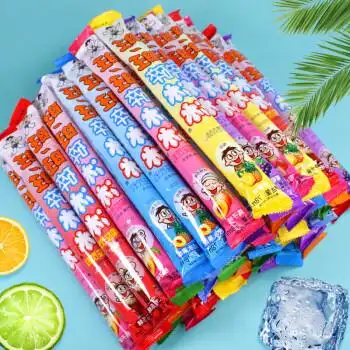 碎冰冰78ml旺仔批发碎碎冰棒棒冰大支旗舰店雪糕冰淇淋批整箱 草莓味