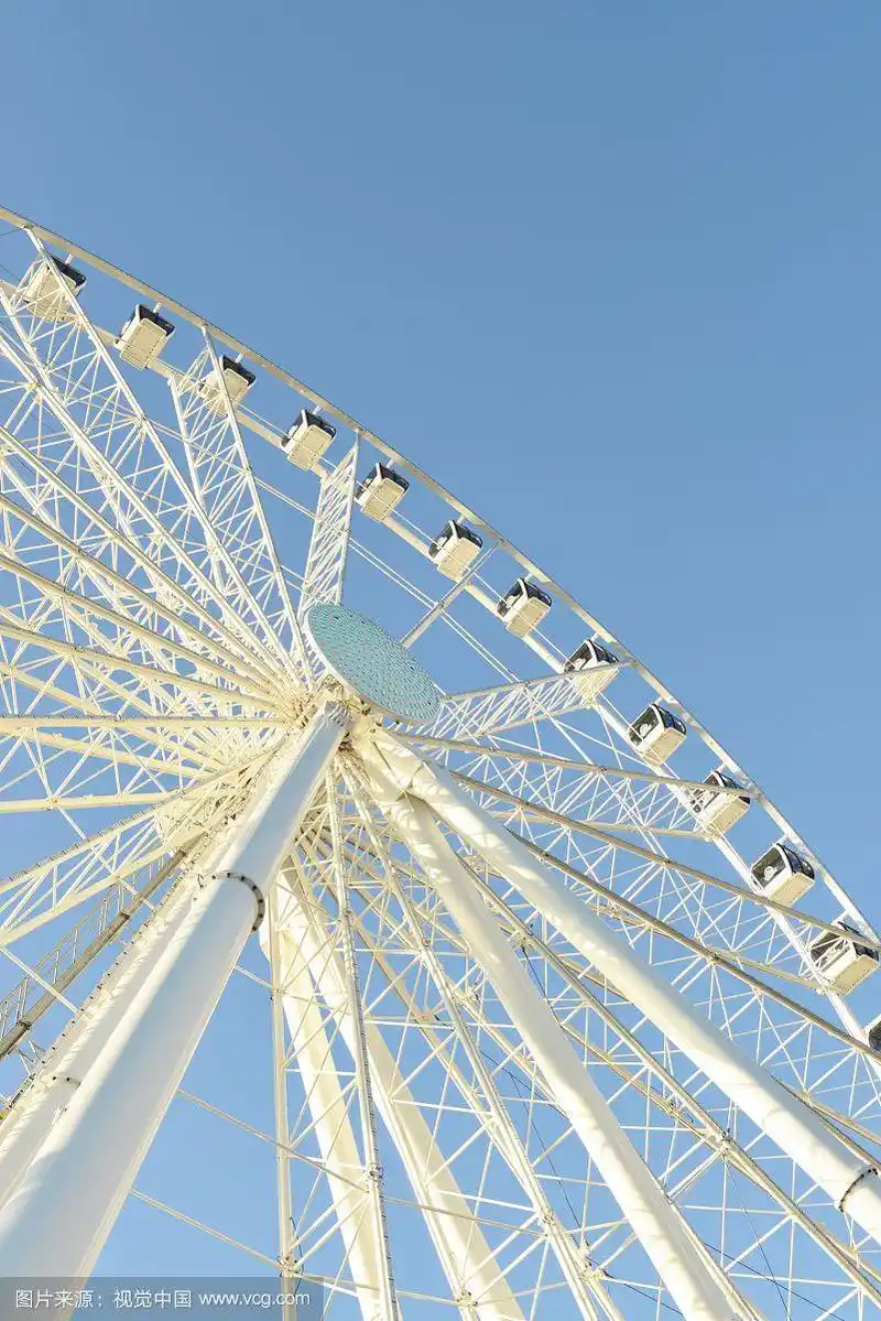 ferry wheel, low angle view