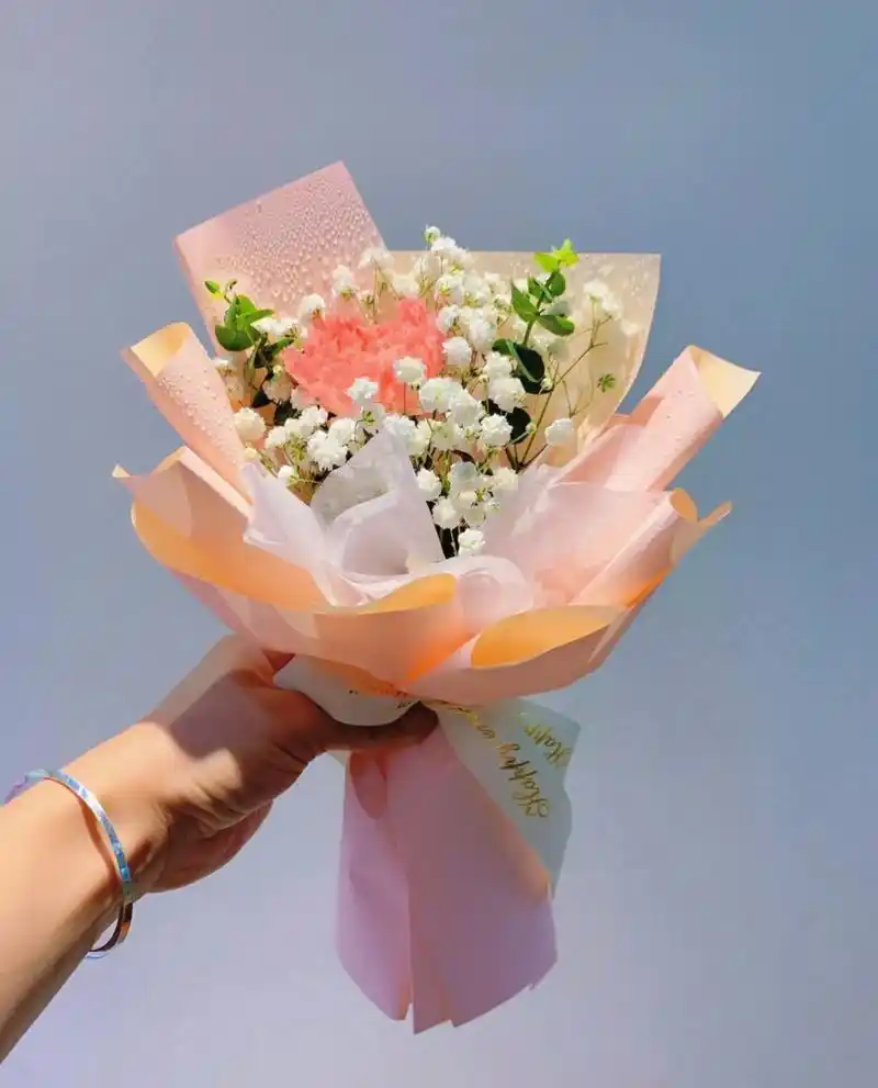 9.8单支康乃馨花束已上线#母亲节花束款式推荐 - 抖音