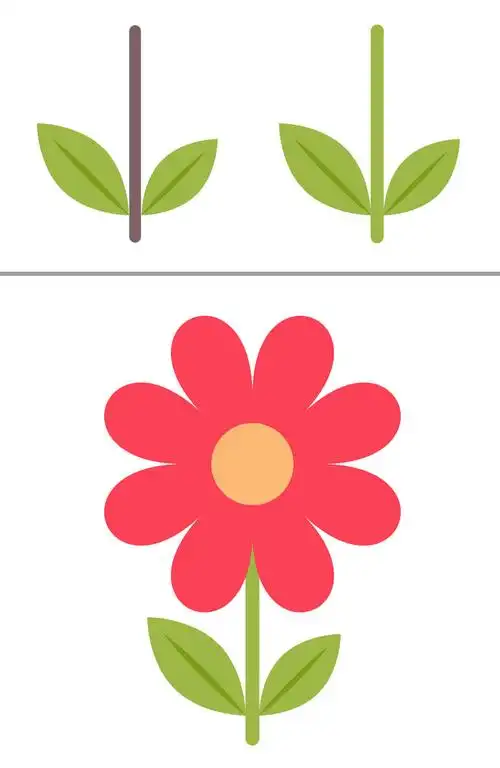 step 7:调整大小,加个大的背景.