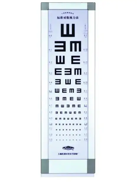 图灯箱式视力表图法医临床实验室
