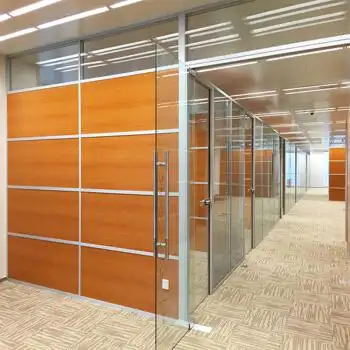 悠慧家具 高隔断办公隔断屏风隔断墙办公室隔墙玻璃隔断铝合金80款57