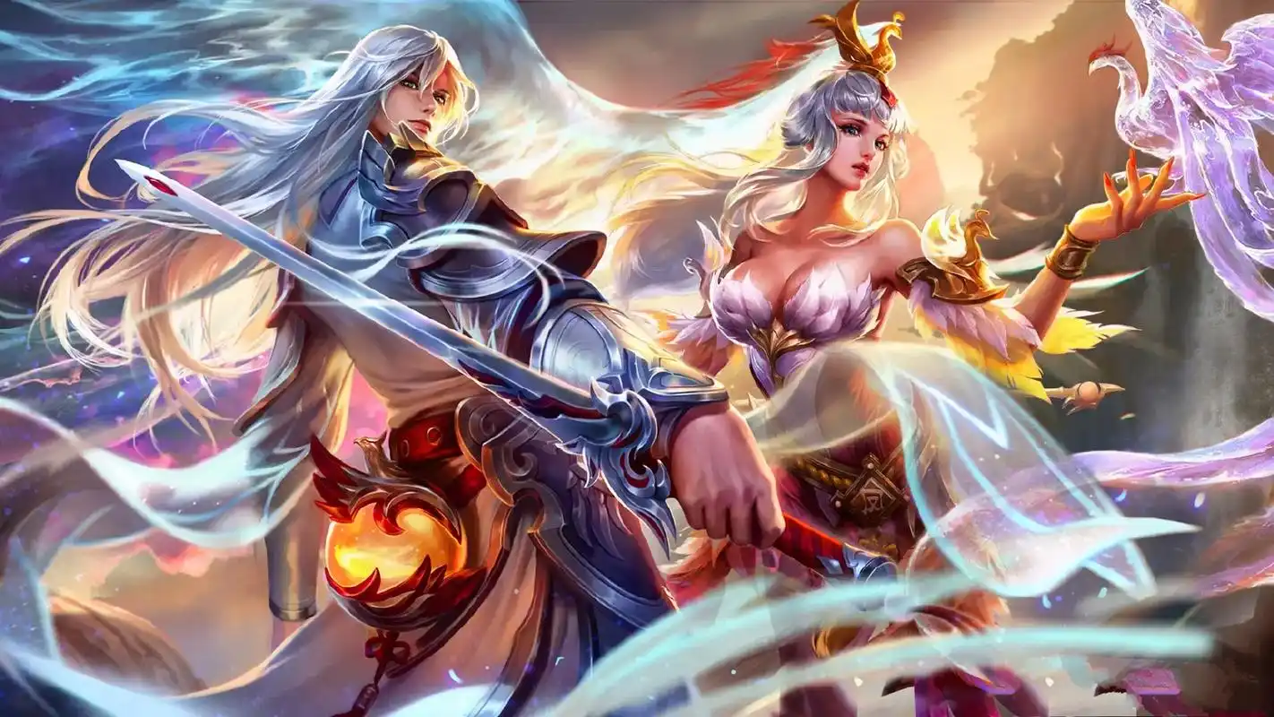 老版凤求凰cp.yyds!#王者荣耀壁纸 - 抖音