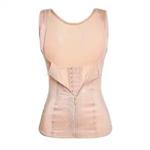 排扣款塑身衣上衣图片