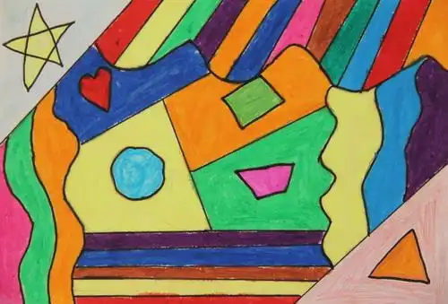 《图形的联想》/儿童书画作品《图形的联想》欣赏_中国少儿美术网