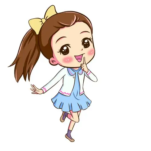 小女孩人设|动漫|单幅漫画|天明网校 - 原创作品 - 站酷 (zcool)