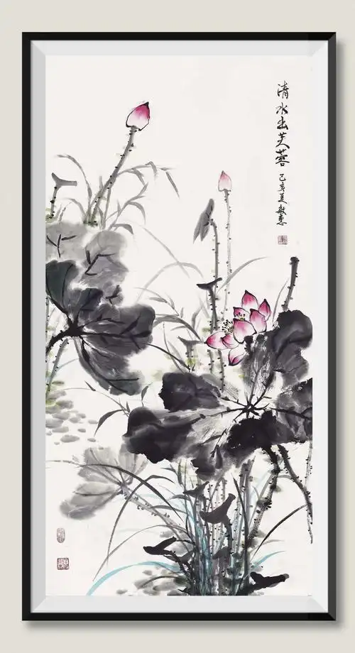 荷香雅韵君子风——2019海墨新浜荷花中国画艺术展作品欣赏